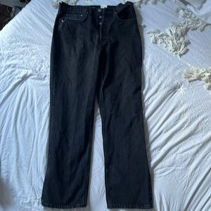 Aritzia Black High Rise Jeans!